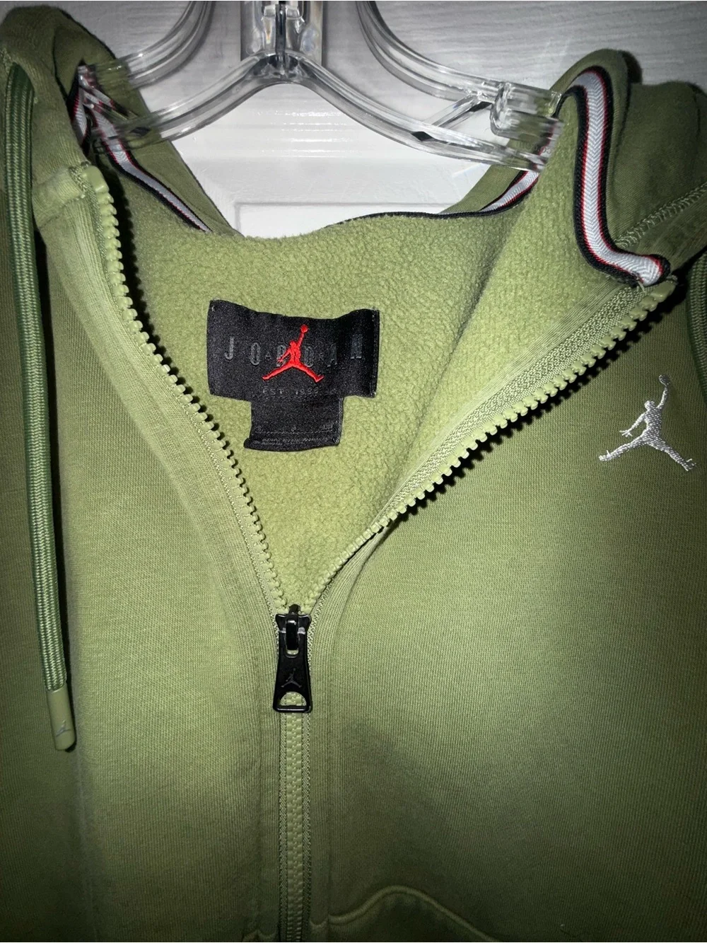Jordan zip up